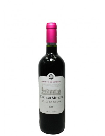 Chateau Mercier Cotes De Bourg 2015 750ml